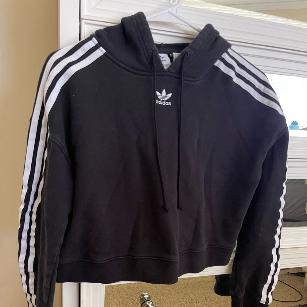 Adidas crop hoodie - Size XS